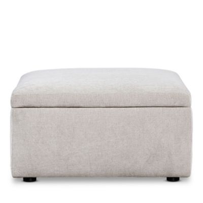 Alice Square Storage Ottoman - Exclusive