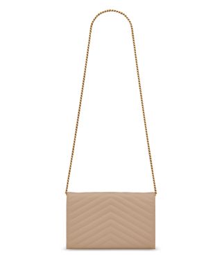 Classic Cassandre Chain Wallet in Grain Leather