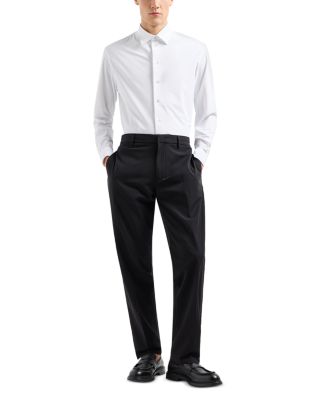 Technical Nylon Stretch Regular Fit Pants
