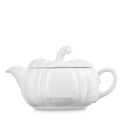 Stoneware Pumpkin Gravy Boat with Lid