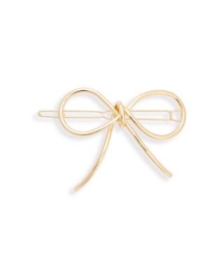 AQUA - Bow Hair Barrette - Exclusive