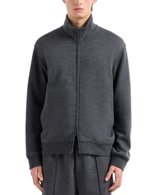 Emporio Armani - Travel Essentials Full Zipper Sweatshirt Bomber Jacket