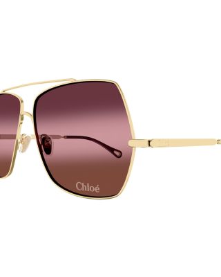 Aly Square Sunglasses, 62mm