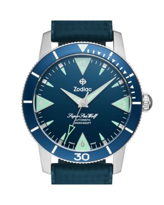 Skin Diver Automatic Rubber Strap Watch, 39mm