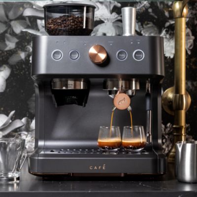 Caf&eacute;™ BELLISSIMO Semi Automatic Espresso Machine + Frother