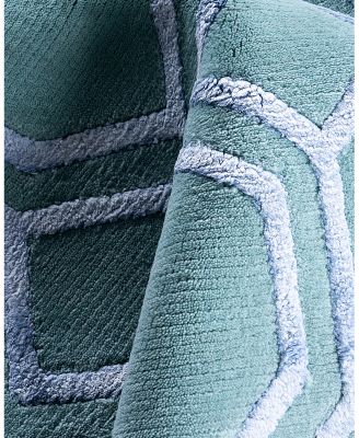 Bloomingdale's Indo Modern M7612 Area Rug, 9'2" x 12'