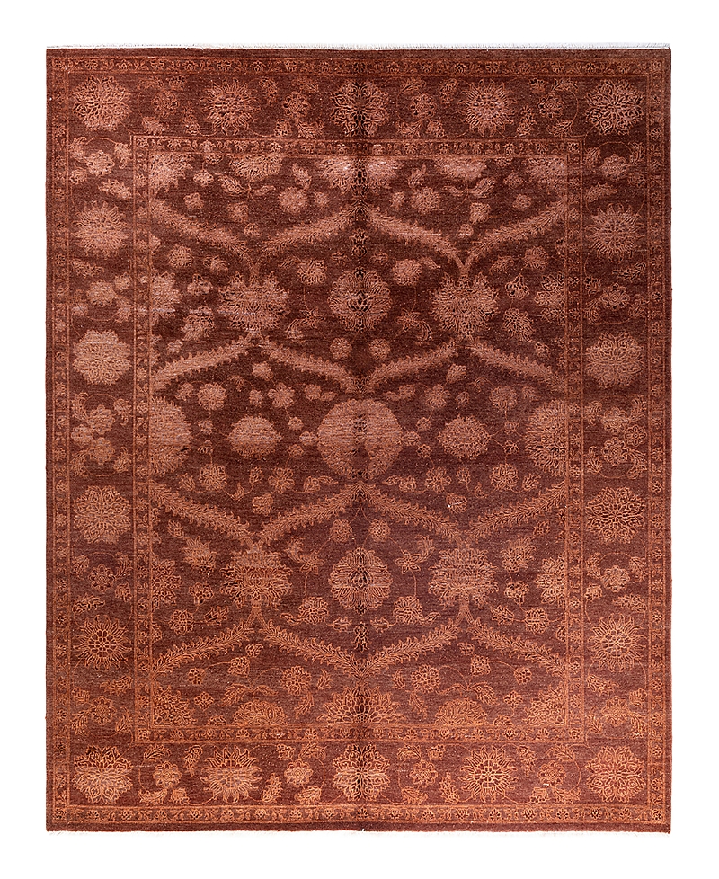 Bloomingdale's Indo Ikat M6404 Area Rug, 8'2 X 10'2 In Brown