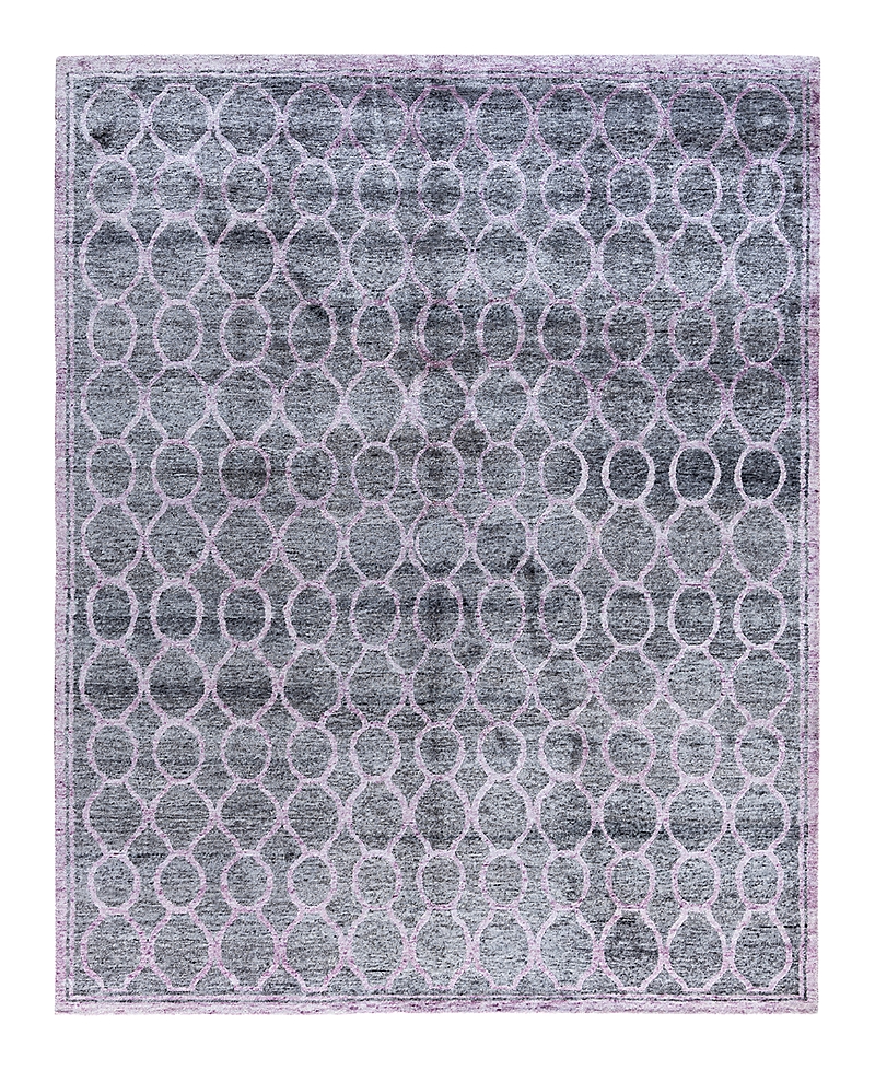Bloomingdale's Indo Modern M6969 Area Rug, 8'2 X 10'1 In Pink