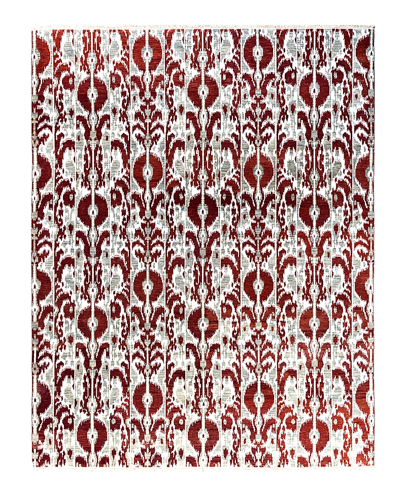 Bloomingdale's Indo Ikat M5963 Area Rug, 8'1 X 10'4 In Rust