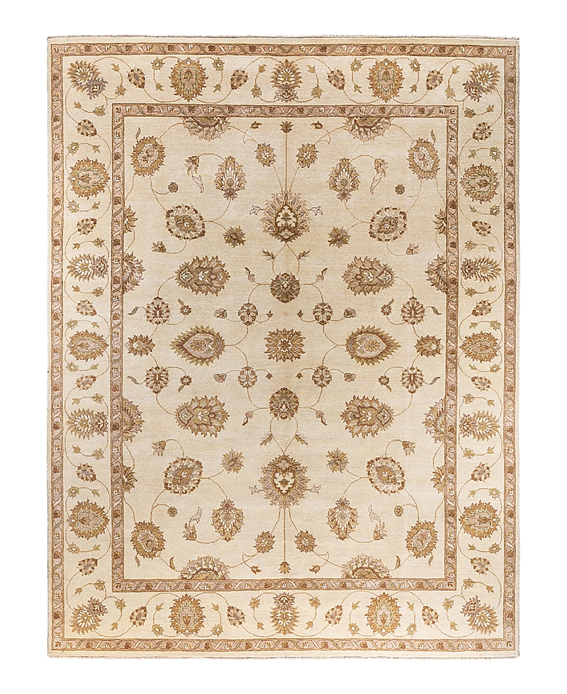 Bloomingdale's Indo Oushak M6046 Area Rug, 9'2 X 12'1 In Ivory