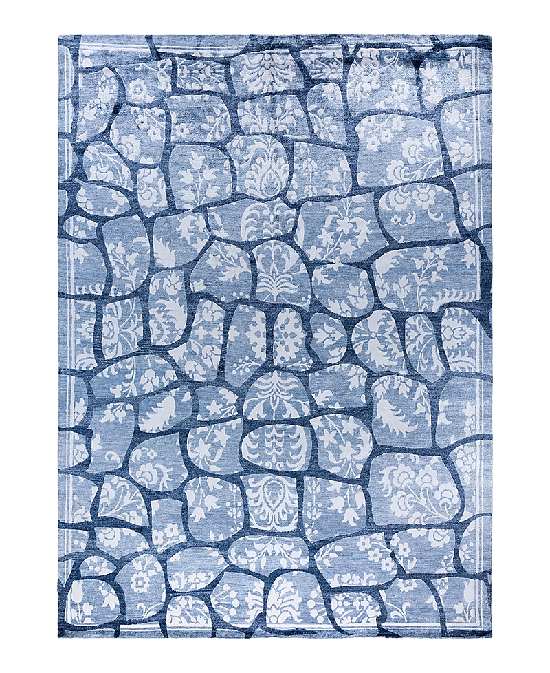 Bloomingdale's Indo Modern M7563 Area Rug, 9'1 X 12'3 In Purple