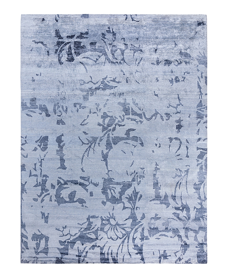 Bloomingdale's Indo Modern M6572 Area Rug, 9'1 X 12'1 In Gray