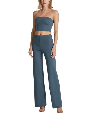 Neoprene Wide Leg Pants