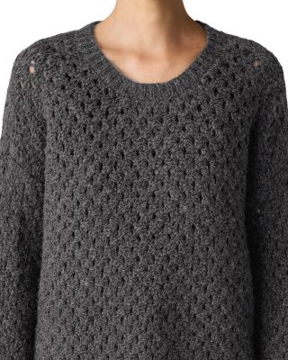 Open Knit Sweater
