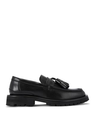 KURT GEIGER LONDON - Men's Hayes Tassel Leather Loafers