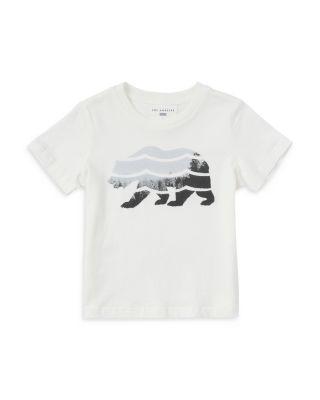 SOL ANGELES - Unisex Marlow Cotton Cali Bear Graphic Tee - Little Kid, Big Kid