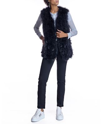 Feather Vest