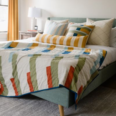 Stamp Quilt Throw