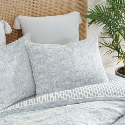 Ikat Eyelet Duvet Cover Set, King