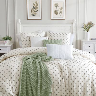 Pinstripe Bow Decorative Pillow, 20&amp;quot; x 20&amp;quot;