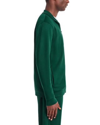 Ease Cotton Logo Print Full Zip Jacket