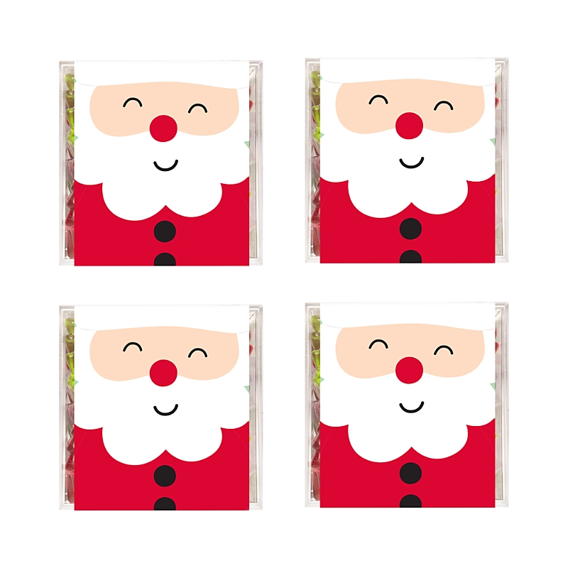 Sugarfina Santa's Holiday Trees Small Cube, Set of 4