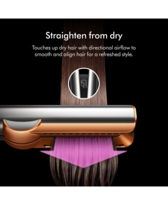 Special Edition Dyson Airstrait Hair Straightener | Strawberry Bronze/Blush Pink
