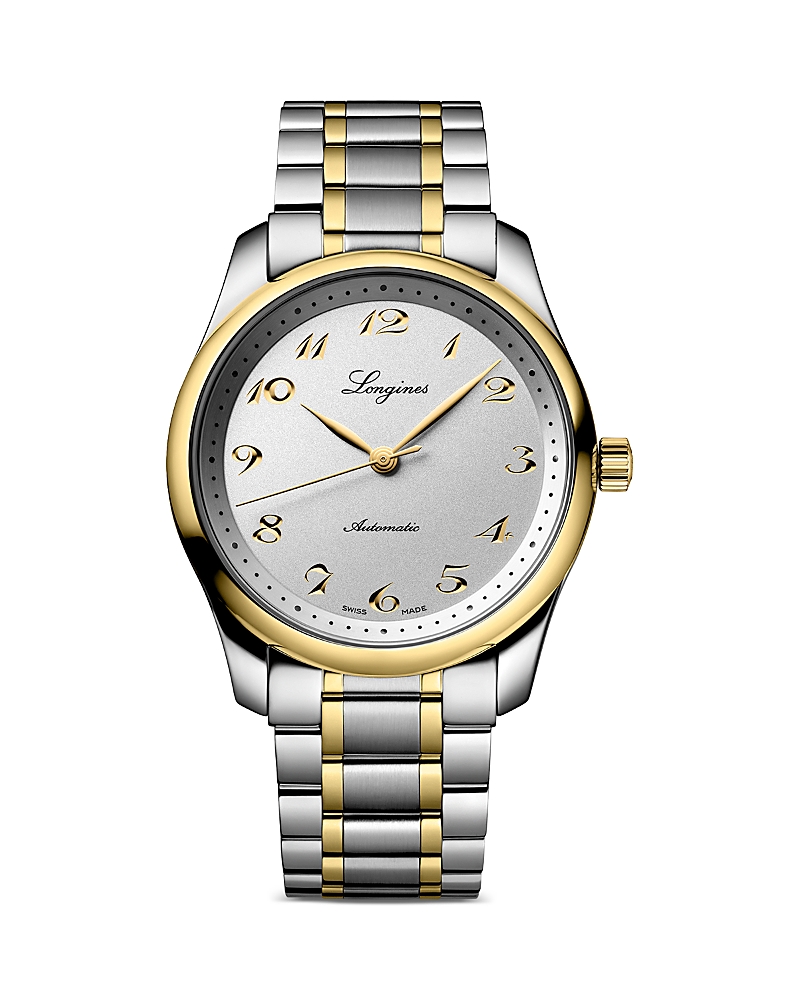 Longines Master Watch, 40mm In Silver/two-tone