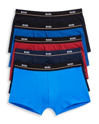 Boss Men's Essential Trunks, Pack of 5