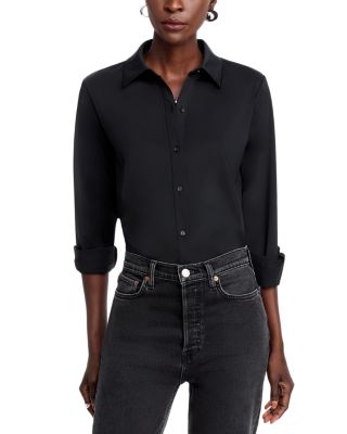 Connie Slim Button-Up Shirt
