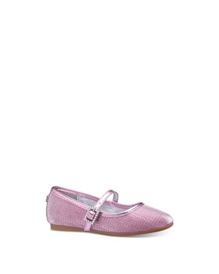 Nina Girls' Wally T Mary Jane Ballet Flats - Toddler