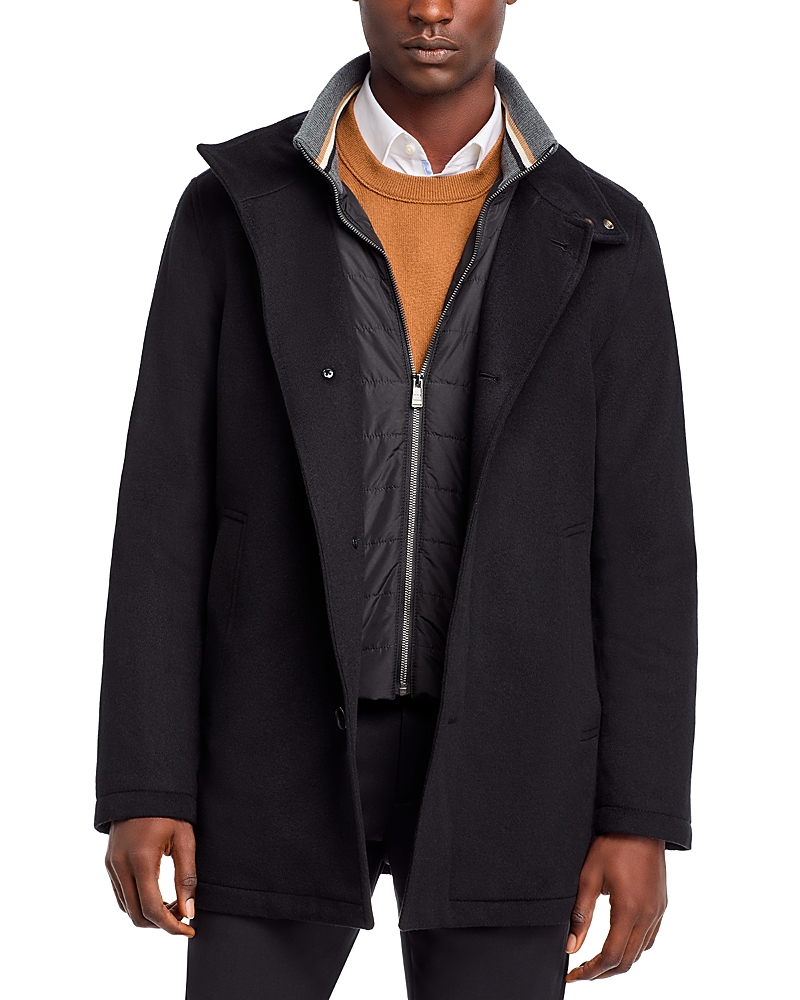 Boss Coxtan Layered Wool Jacket