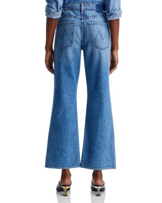 The Bookie Flooded Wide Leg Jeans in Deans List