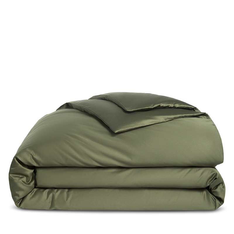 Brooklinen Luxe Sateen Duvet Cover, Full/queen In Fresh Moss