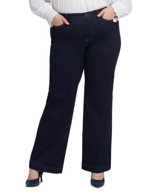 NYDJ Plus - Plus Teresa Wide Leg Jeans in Magical