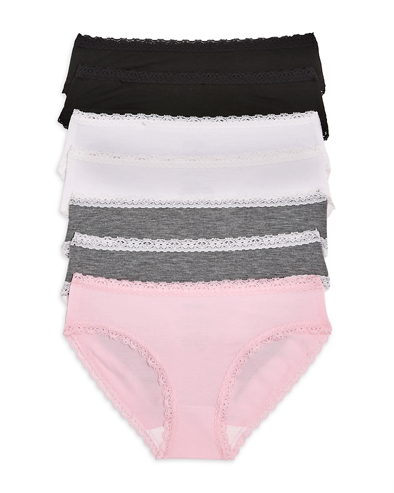 Katiejnyc Girls' Days Of The Week Undies - Big Kid In Neutral Multi