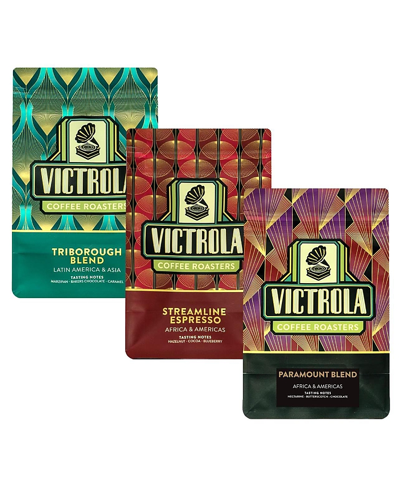 Gocoffeego - Victrola Triple Espresso Set -triborough, Streamline & Paramount (3 X 12oz Bags) In Multi