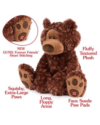 Philbin Classic Teddy Bear, Premium Stuffed Animal, 12" - Ages 1+