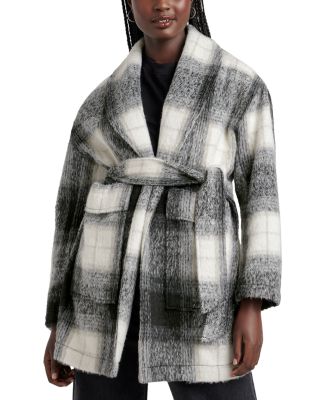 Splendid - Vanessa Plaid Belted Jacket