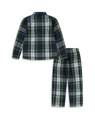Boy's Plaid Pajama Set - Little Kid