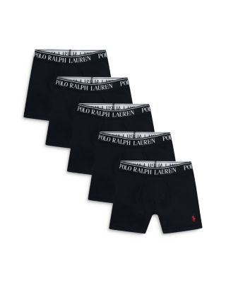 Boys' Cotton Stretch Jersey Boxer Briefs, Pack of 5 - Big Kid