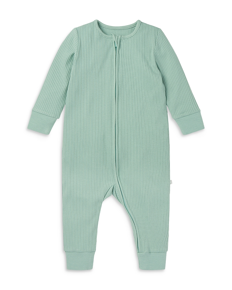 Mori Unisex Two Way Zip Sleepsuit - Baby In Mint