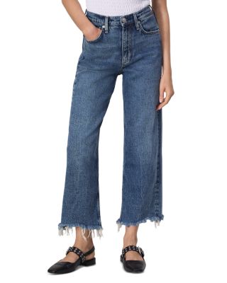 rag & bone - Andi High Rise Wide Leg Ankle Jeans in Walton