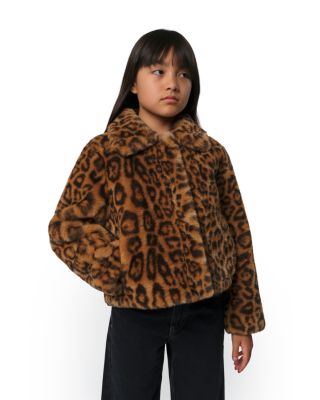 Girls' Elis Short Faux Fur Coat - Little Kid, Big Kid