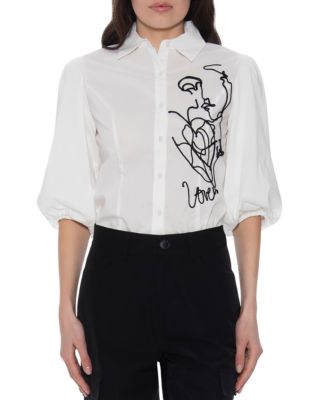 Embroidered Top