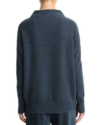 Boiled Cashmere Funnel Neck Sweater
