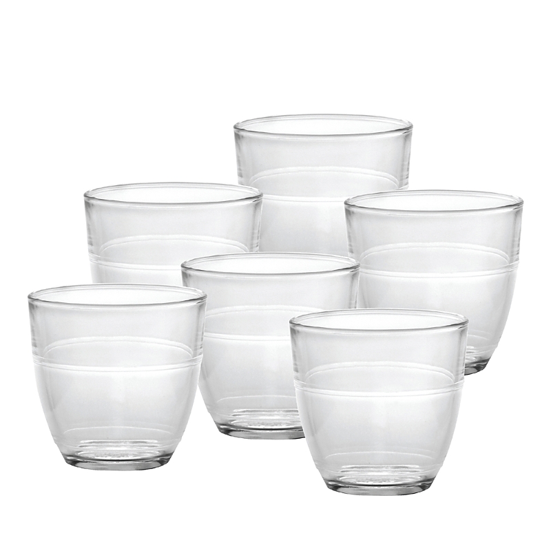 Duralex Gigogne 7.37 Oz. Glass, Set Of 6 In Clear