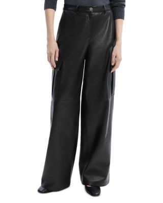 Theory - Nappa Leather Cargo Pants