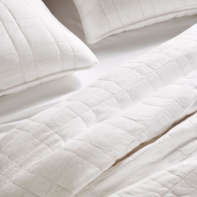 Lightweight Cotton Quilted Standard Sham Set