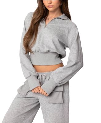 Bailey French Terry Quarter Zip Top